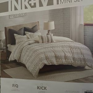 Ink & ivy boho queen comforter mini set